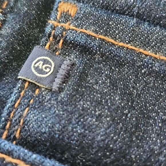 AG Adriano Goldschmied The Farrah High Rise Skinny Ankle Dark Blue Was Jeans, 26 - Picture 4 of 11